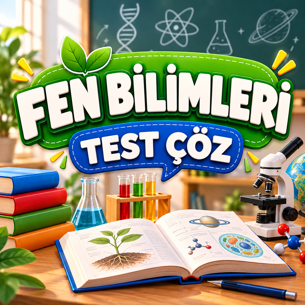 LGS Fen Bilimleri Test Çöz