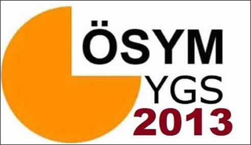 2013 YGS Sınav Detayları