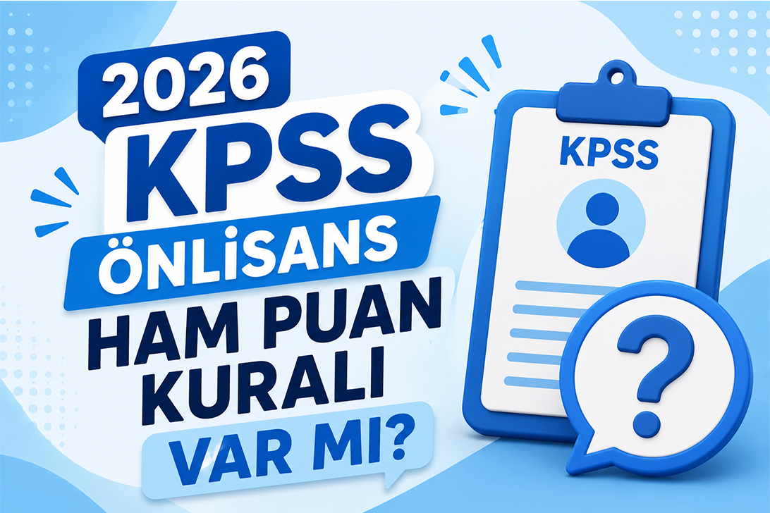 2026 KPSS Önlisans Ham Puan Kuralı Var Mı?