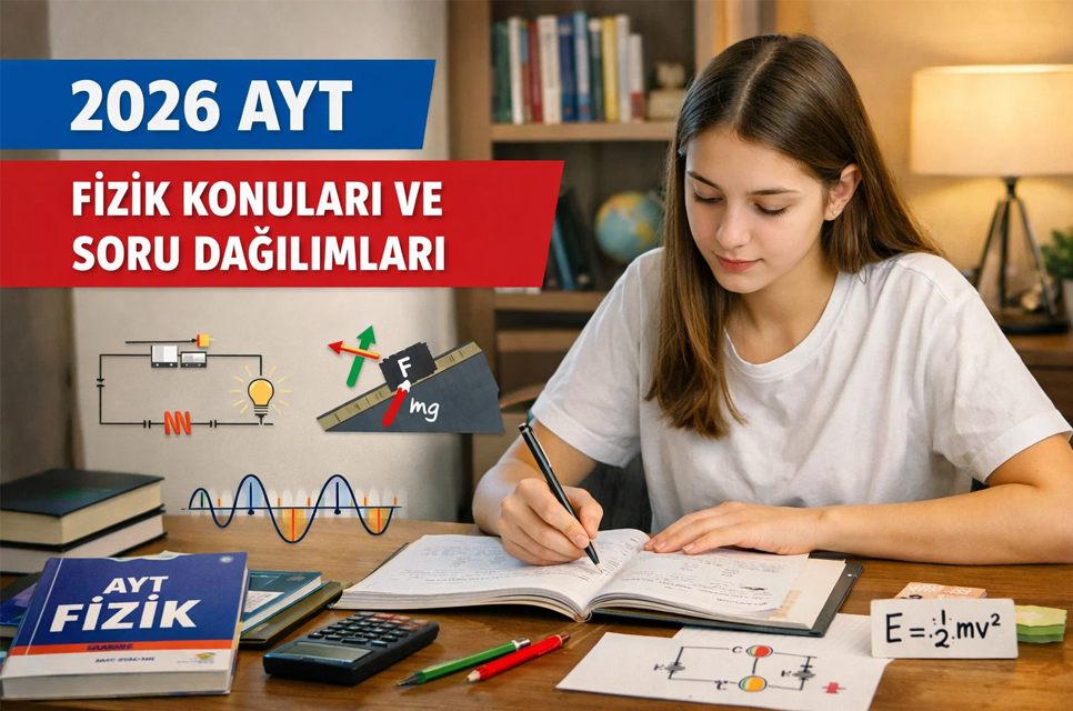 2026 AYT Fizik Konuları Ve Soru Dağılımları