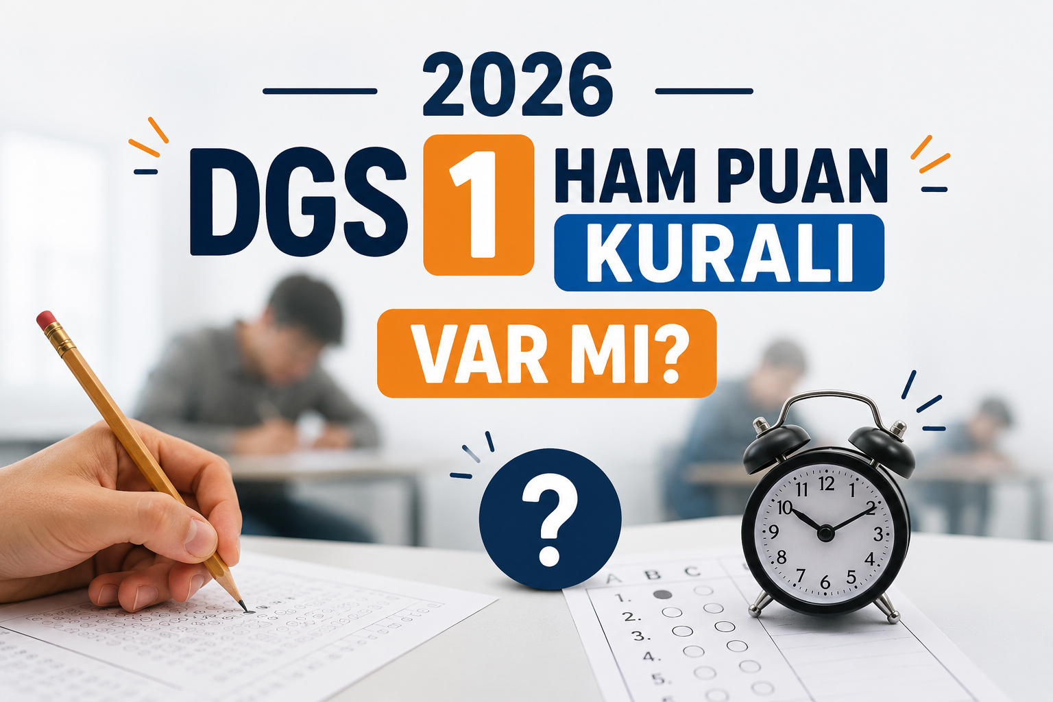 DGS 1 Ham Puan Kuralı Nedir?