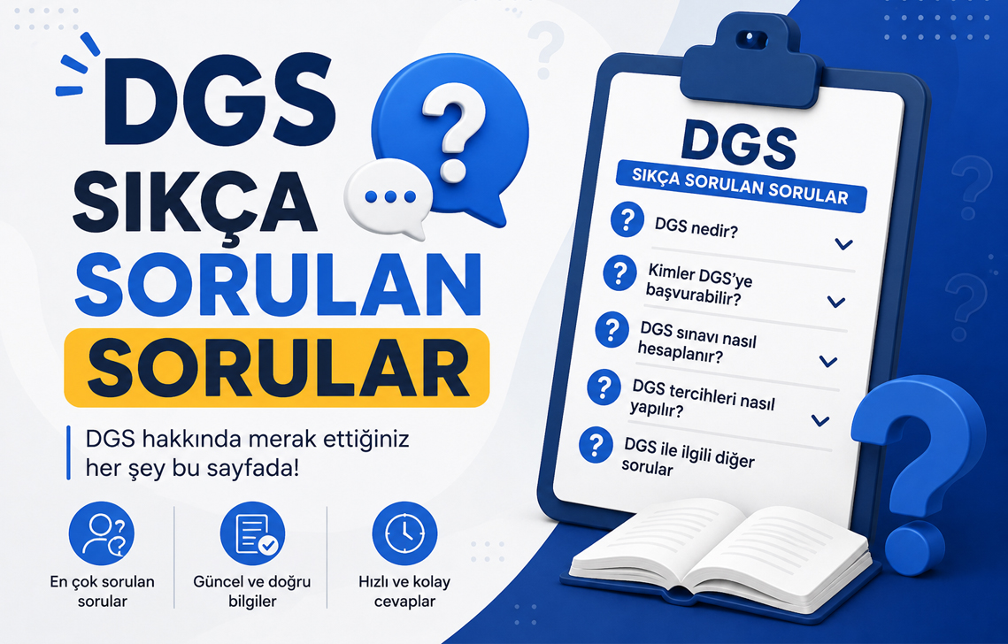 DGS Sıkça Sorulan Sorular - Denemecoz.com