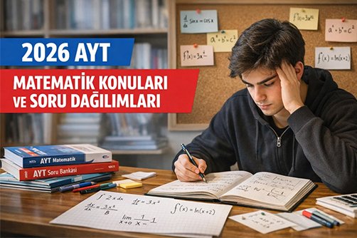2026 ayt matematik konuları ve soru dağılımları