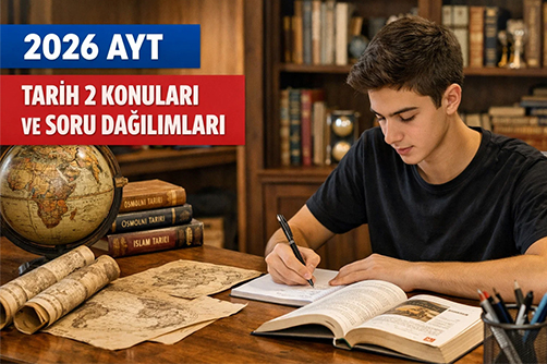 2026 ayt tarih 2 konuları ve soru dağılımları