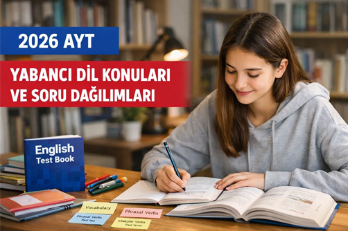 2026 ayt yabancı dil konuları ve soru dağılımları