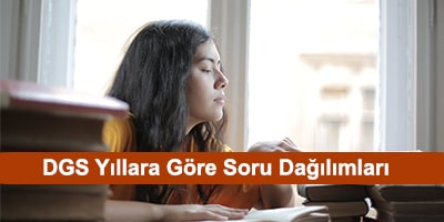 yıllara göre dgs soru dağılımı