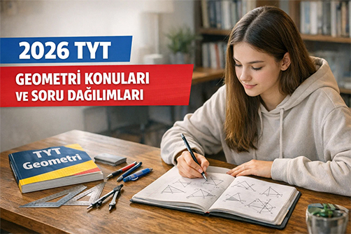 2026 tyt geometri konuları ve soru dağılımları