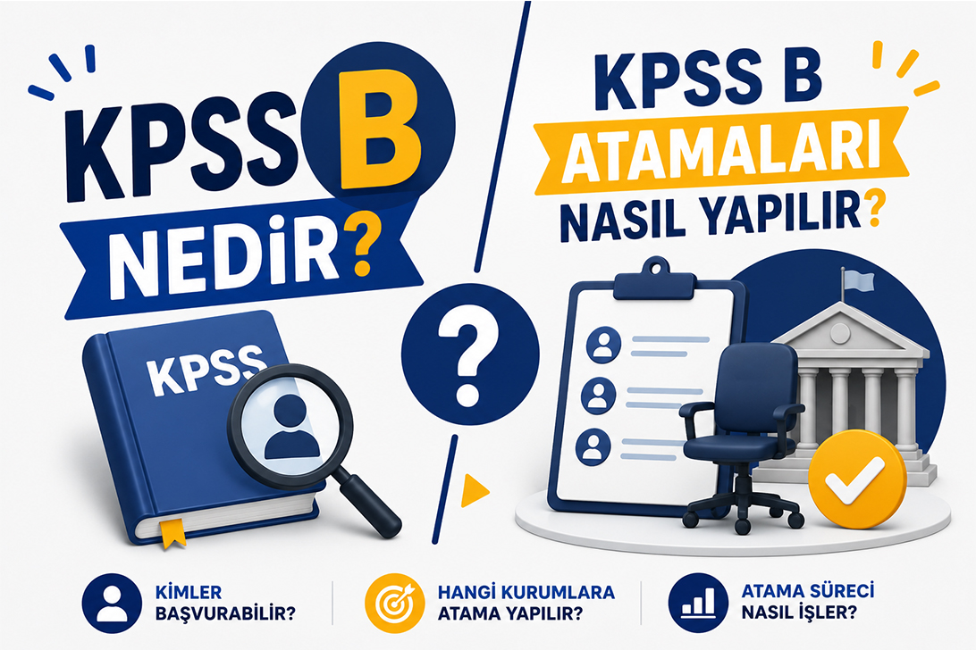 KPSS B Nedir? - KPSS B Atamaları Nasıl Yapılır?