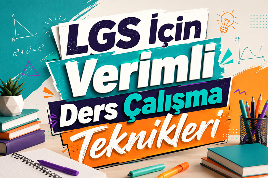 LGS İçin Verimli Ders Çalışma Teknikleri
