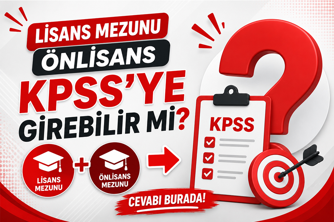 Lisans Mezunu Önlisans KPSS'ye Girebilir Mi?