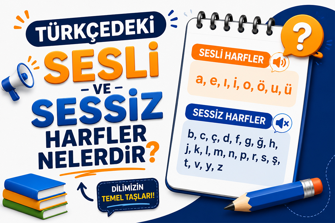 Türkçedeki Sesli ve Sessiz Harfler Nelerdir?