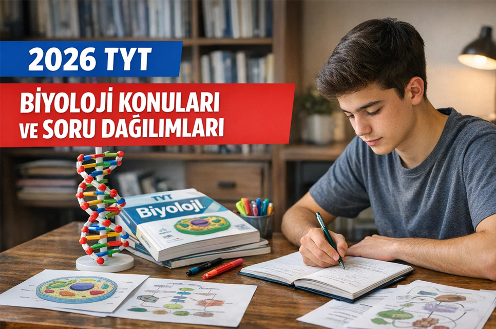2026 TYT Biyoloji Konuları Ve Soru Dağılımları