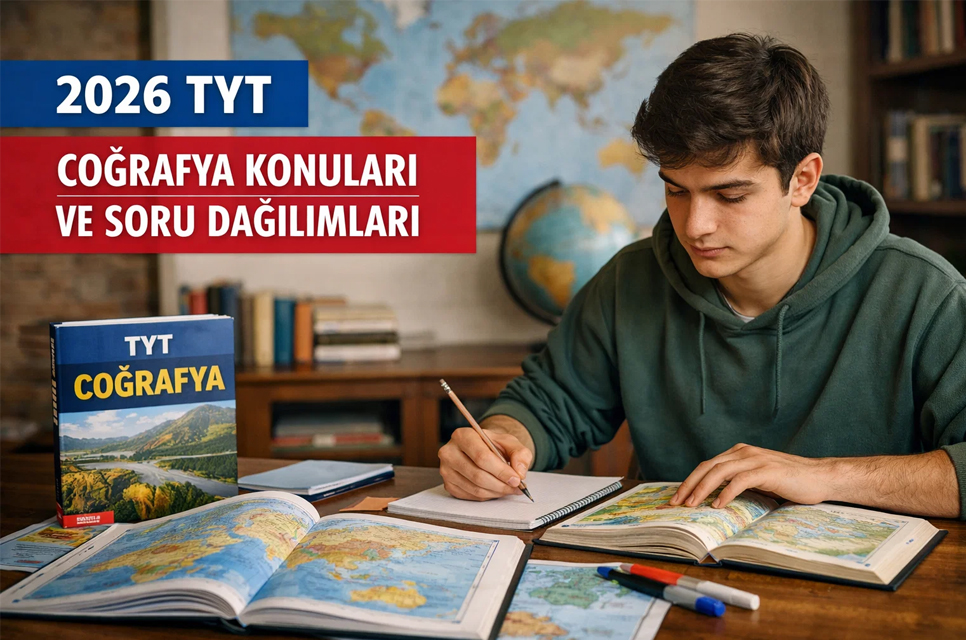 2026 TYT Coğrafya Konuları Ve Soru Dağılımları