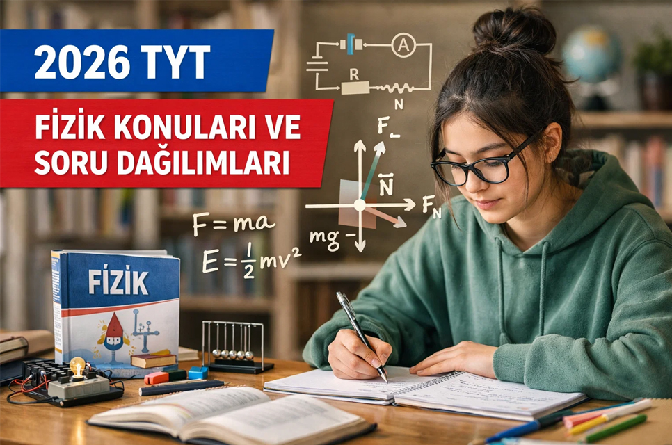 2026 TYT Fizik Konuları Ve Soru Dağılımları