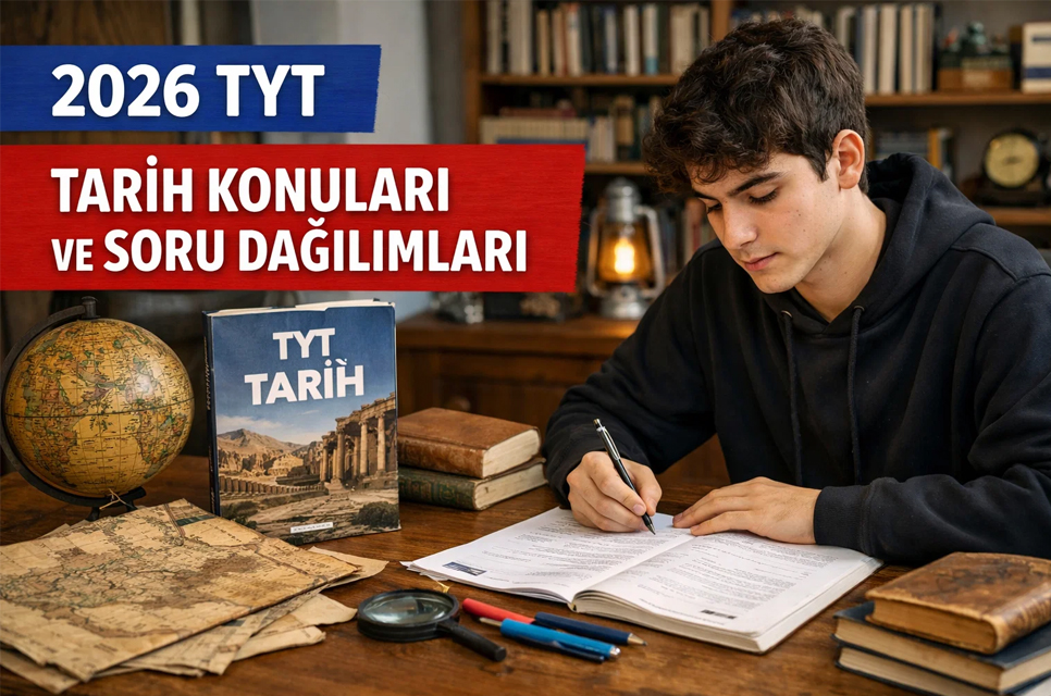 2026 TYT Tarih Konuları Ve Soru Dağılımları