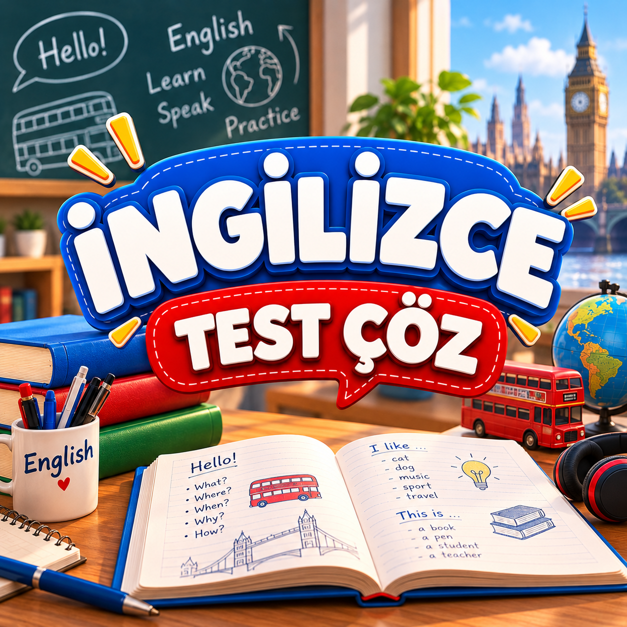 LGS İngilizce Test Çöz