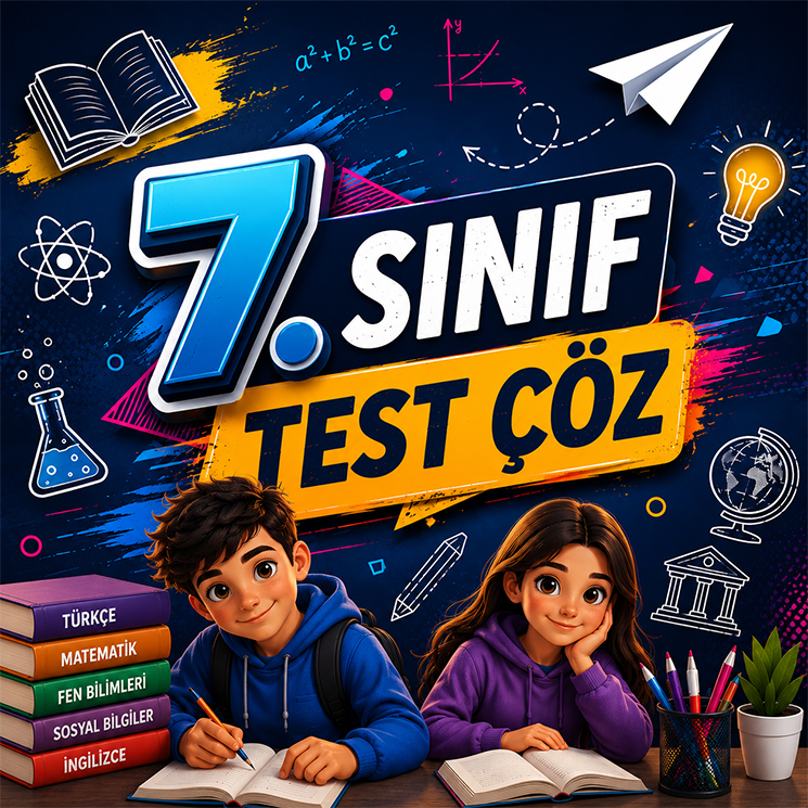 7.sınıf test çöz