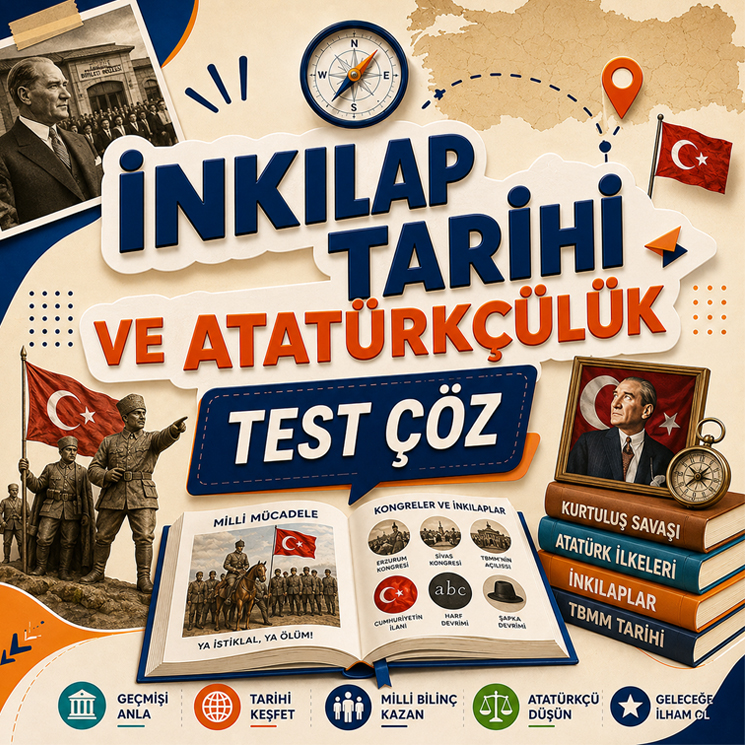 8.sınıf inkılap tarihi test çöz