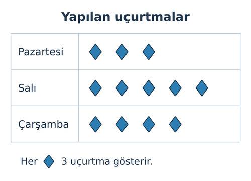 3. Sınıf Matematik Tablo ve Şekil Grafiği Testi Çöz - Test 3