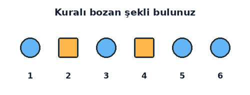 3. Sınıf Matematik Geometrik Örüntüler Testi Çöz - Test 4