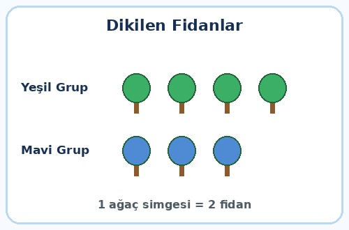 2. Sınıf Matematik Nesne Grafiği ve Tablo Testi Çöz - Test 4